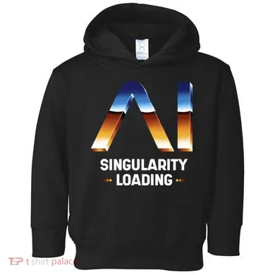 Singularity Loading AI Artificial Intelligence Toddler Hoodie