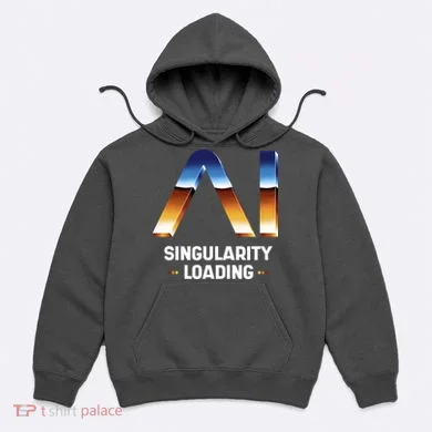 Singularity Loading AI Artificial Intelligence Hoodie