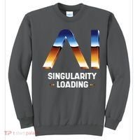 Singularity Loading AI Artificial Intelligence Sweatshirt thumb 0
