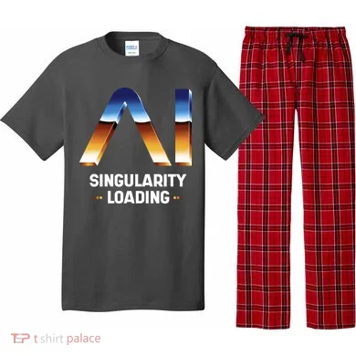 Singularity Loading AI Artificial Intelligence Pajama Set