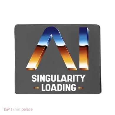 Singularity Loading AI Artificial Intelligence Mousepad