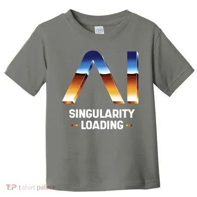 Singularity Loading AI Artificial Intelligence Toddler T-Shirt