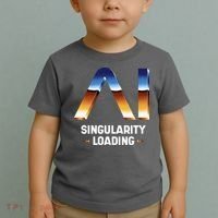 Singularity Loading AI Artificial Intelligence Toddler T-Shirt thumb 2