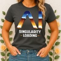 Singularity Loading AI Artificial Intelligence Women's T-Shirt thumb 2