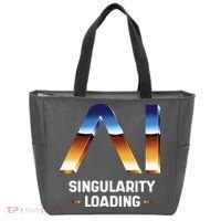 Singularity Loading AI Artificial Intelligence Tote Bag thumb 0