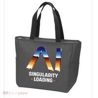 Singularity Loading AI Artificial Intelligence Tote Bag thumb 3