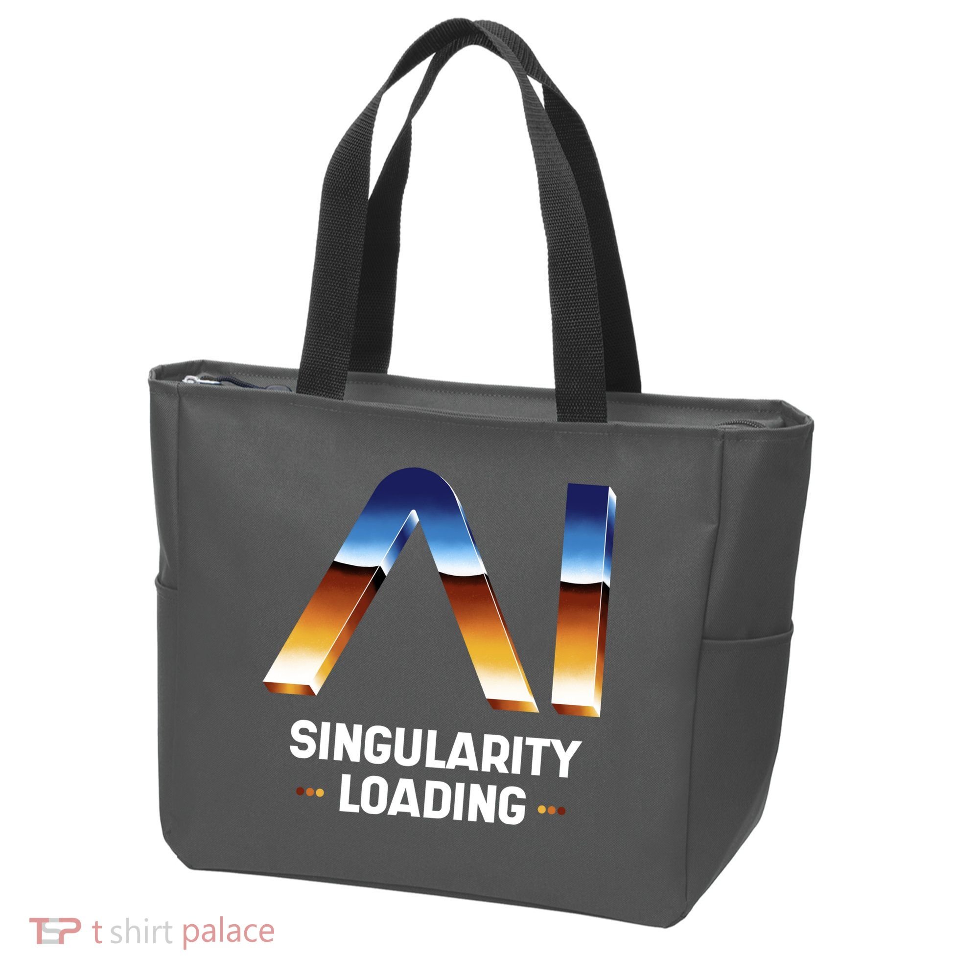 Singularity Loading AI Artificial Intelligence Tote Bag