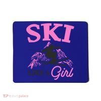 Ski Like A Skiers Winter Sports Mountains Ski Lover Gift Mousepad thumb 0
