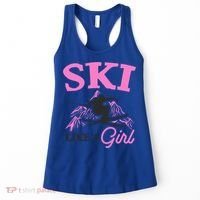 Ski Like A Skiers Winter Sports Mountains Ski Lover Gift Women's Tank Top thumb 0