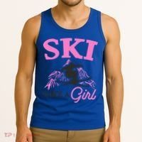 Ski Like A Skiers Winter Sports Mountains Ski Lover Gift Tank Top thumb 3