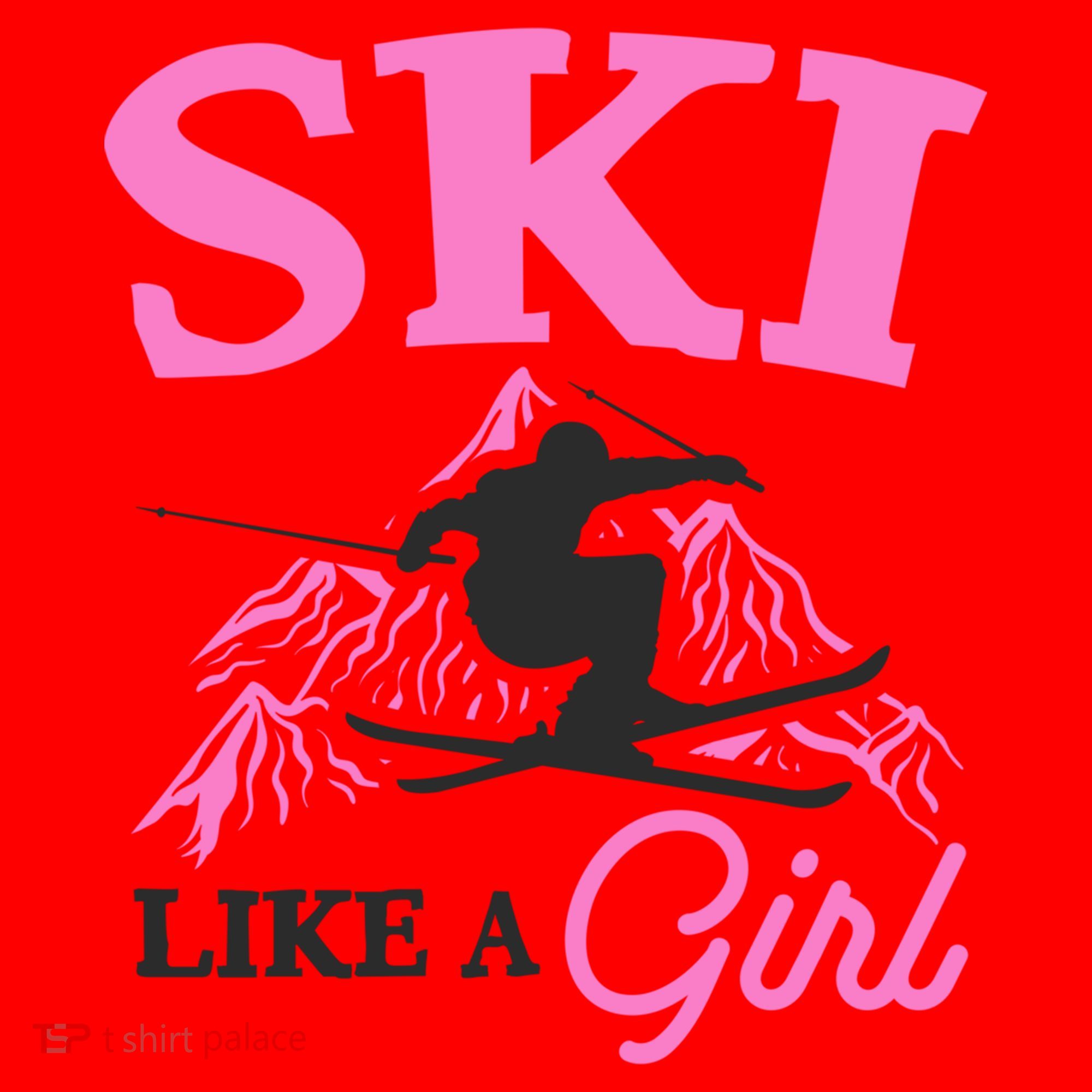 Ski Like A Skiers Winter Sports Mountains Ski Lover Gift Santa Hat