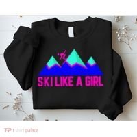 Ski Like A Girl Sweatshirt thumb 2