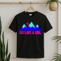 Ski Like A Girl T-Shirt thumb 2