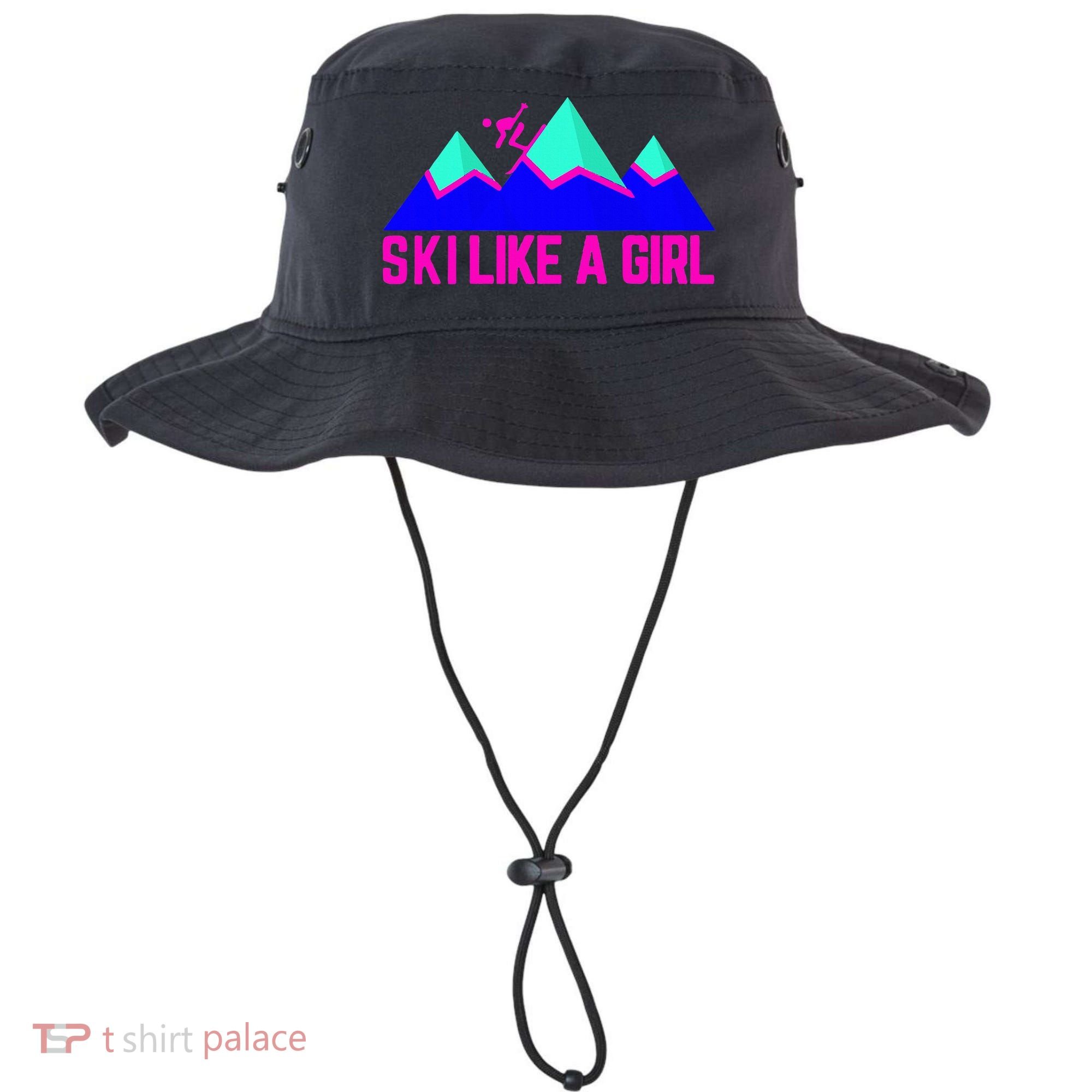 Ski Like A Girl Bucket Hat
