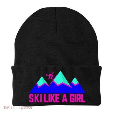 Ski Like A Girl Beanie