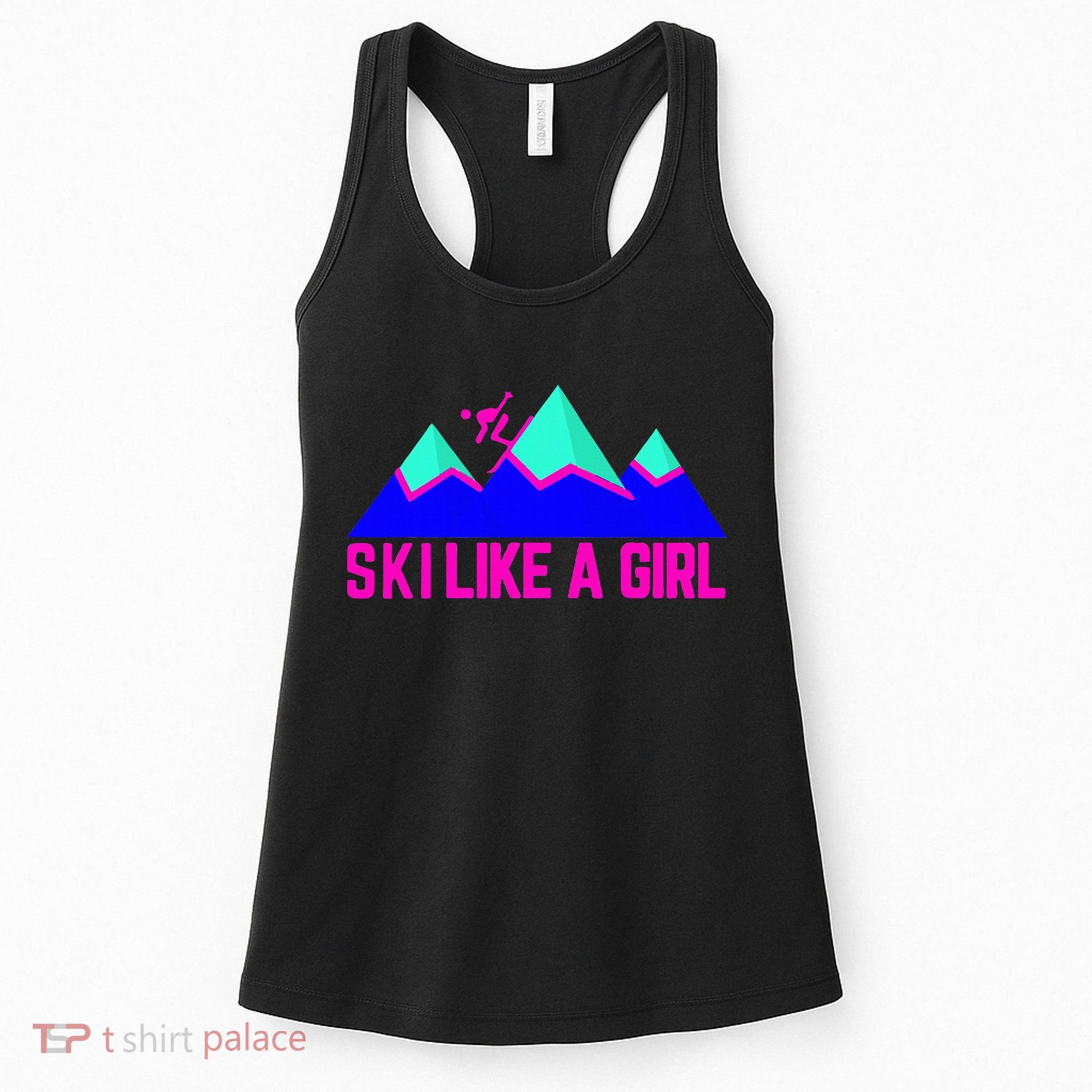 Ski Like A Girl Women's Tank Top