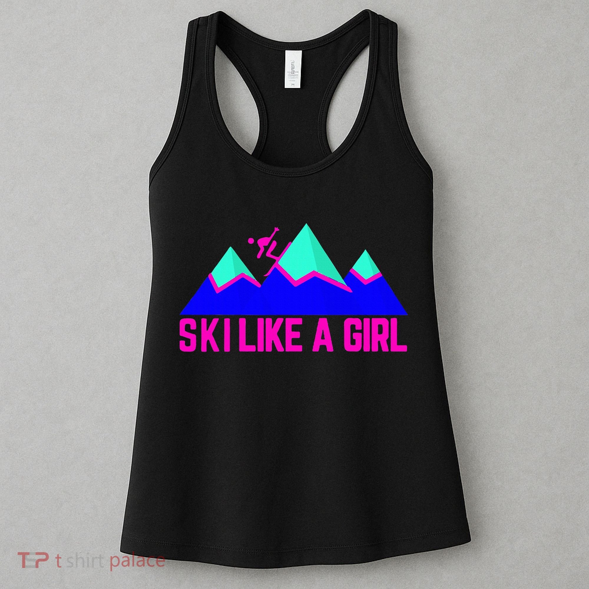 Ski Like A Girl Women's Tank Top