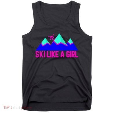 Ski Like A Girl Tank Top