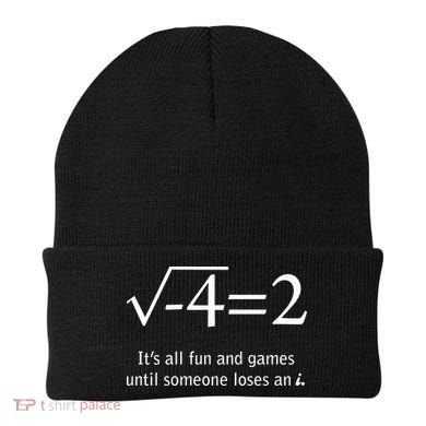 Someone Loses An I Funny Math Beanie