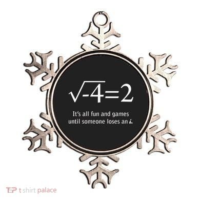 Someone Loses An I Funny Math Ornament