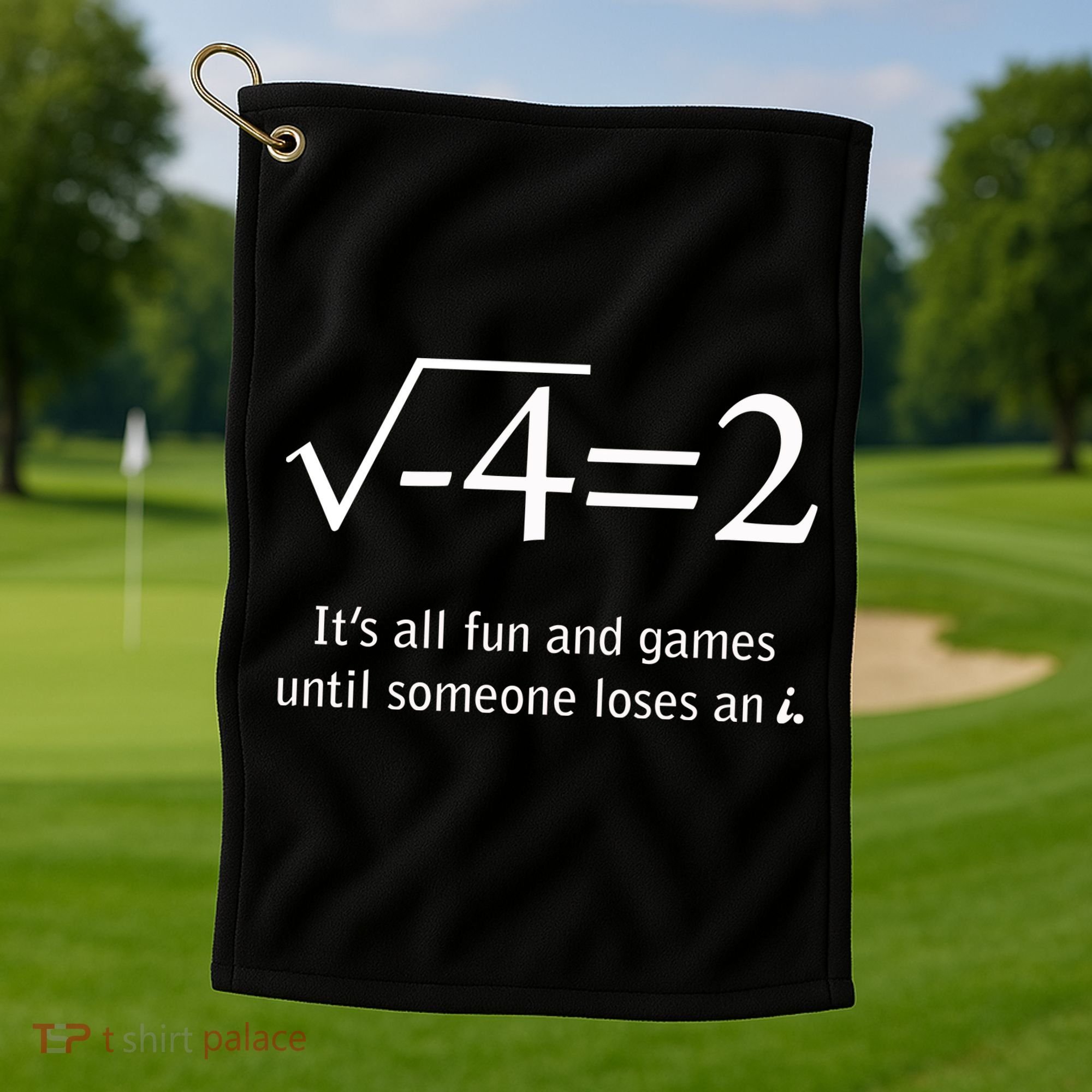 Someone Loses An I Funny Math Golf Towel