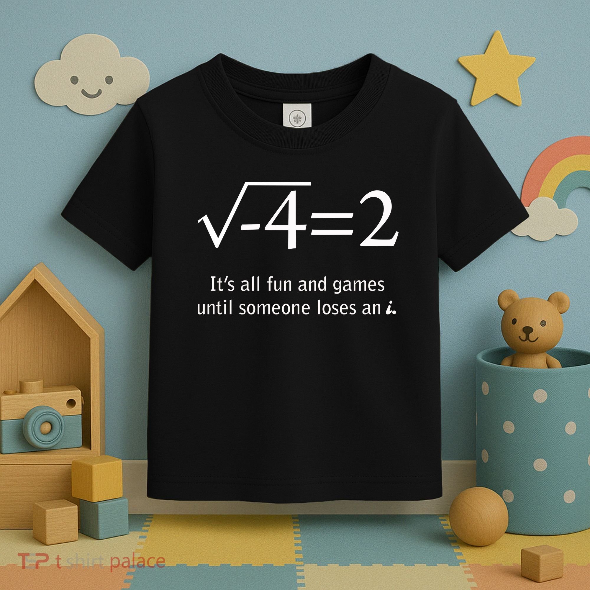 Someone Loses An I Funny Math Toddler T-Shirt