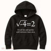 Someone Loses An I Funny Math Kids Hoodie thumb 0