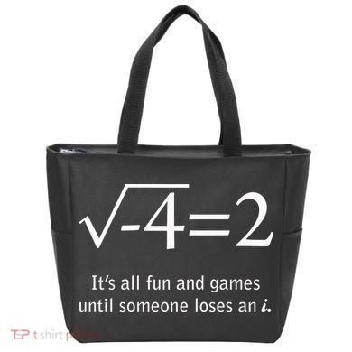 Someone Loses An I Funny Math Tote Bag