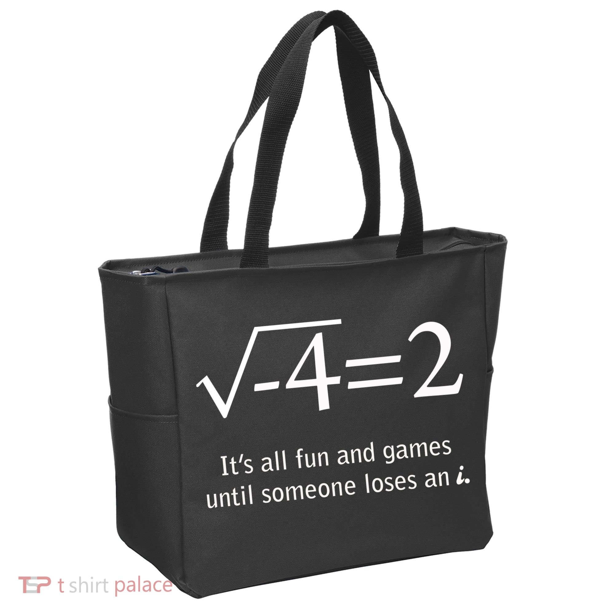 Someone Loses An I Funny Math Tote Bag