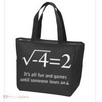 Someone Loses An I Funny Math Tote Bag thumb 3