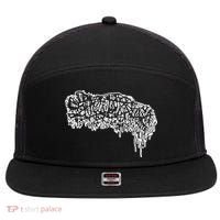 Sanguisugabogg Live At Ldb 2024 7 Panel Mesh Trucker Snapback Hat thumb 0