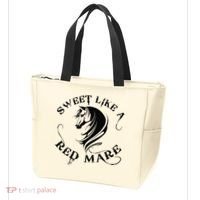 Sweet Like a Red Mare Funny Horse Lover Tote Bag thumb 3