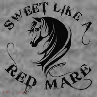 Sweet Like a Red Mare Funny Horse Lover Toddler Hoodie thumb 2