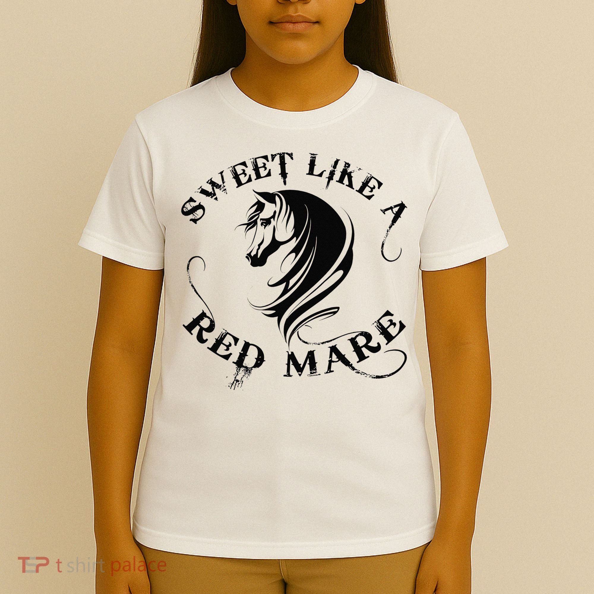 Sweet Like a Red Mare Funny Horse Lover T-Shirt