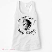 Sweet Like a Red Mare Funny Horse Lover Women's Tank Top thumb 0