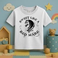 Sweet Like a Red Mare Funny Horse Lover Toddler T-Shirt thumb 3