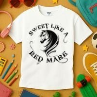 Sweet Like a Red Mare Funny Horse Lover Kids T-Shirt thumb 3