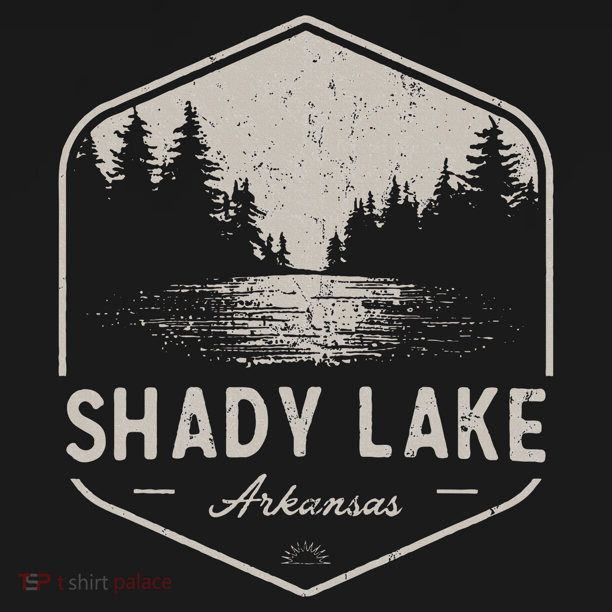 Shady Lake Arkansas Outdoors Women's T-Shirt