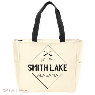 Smith Lake Alabama Tote Bag