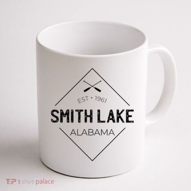 Smith Lake Alabama Coffee Mug back