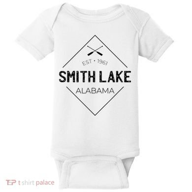Smith Lake Alabama Baby Bodysuit