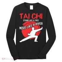 Stand Like a Tree Move Like a River Tai Chi Long Sleeve Shirt thumb 0