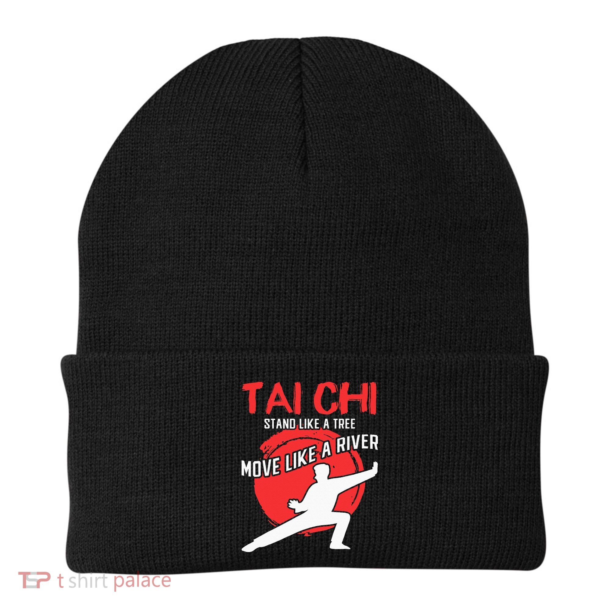 Stand Like a Tree Move Like a River Tai Chi Beanie
