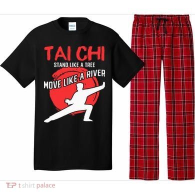Stand Like a Tree Move Like a River Tai Chi Pajama Set
