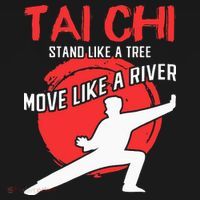 Stand Like a Tree Move Like a River Tai Chi Mousepad thumb 1