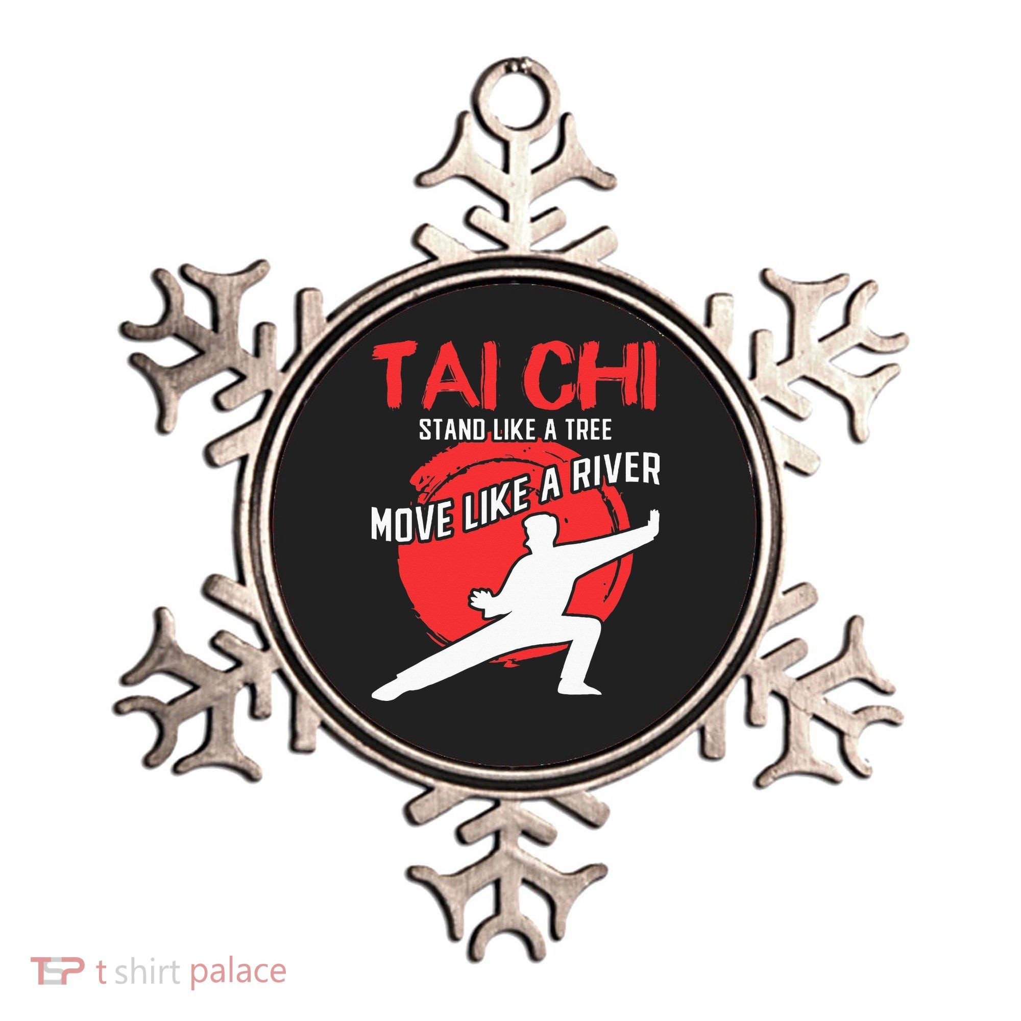 Stand Like a Tree Move Like a River Tai Chi Ornament