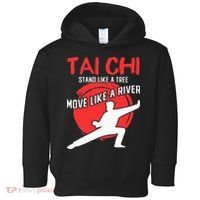 Stand Like a Tree Move Like a River Tai Chi Toddler Hoodie thumb 0