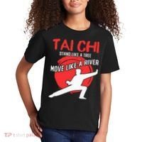 Stand Like a Tree Move Like a River Tai Chi Kids T-Shirt thumb 2