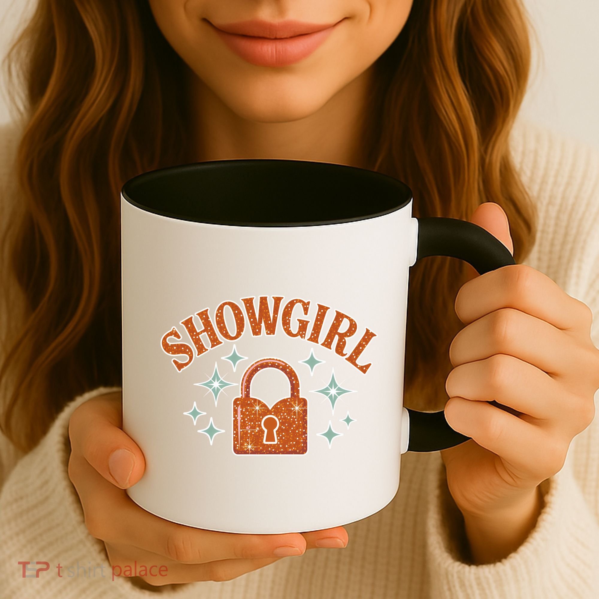 Showgirl Lock Aesthetic Coffee Mug