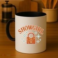 Showgirl Lock Aesthetic Coffee Mug thumb 4